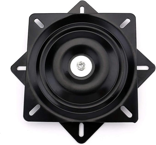 AAGUT 8" Swivel Plate Mechanism for Recliner Chair & Bar Stool Heavy Duty Swivel Base Square Swivel Furniture Replacement Coated 360 Degree Turntable