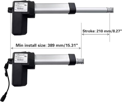 Deltadrive Motor Model 1.28.000.131.30 Linear Actuator Kit for Lift Chair Power Recliner Electric Sofa Parts Replacement