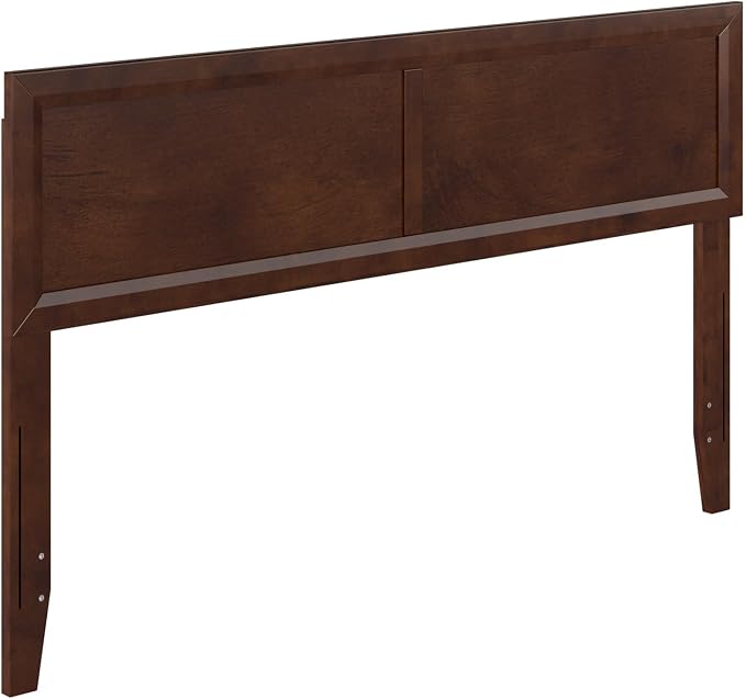 AFI, Sophia Adjustable Modern Queen Wood Headboard, Walnut