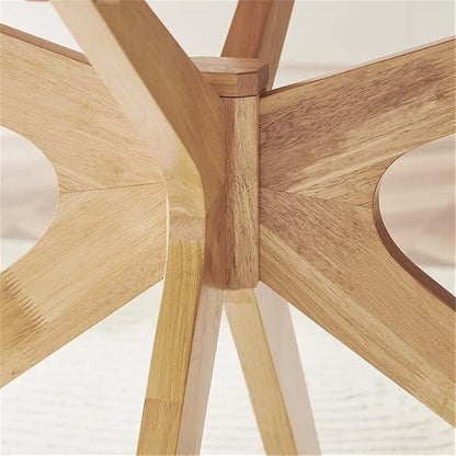 Modway EEI-3848-OAK Crossroads 63" Oval Wood Dining Table, Oak
