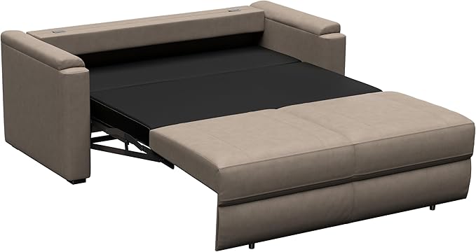 Thomas Payne Signature Heritage Series 68" Driftwood RV Rest Easy Sleeper Sofa with Easy-to-Use Fold-Out Mechanism, 81" Bed Depth - 2024044352