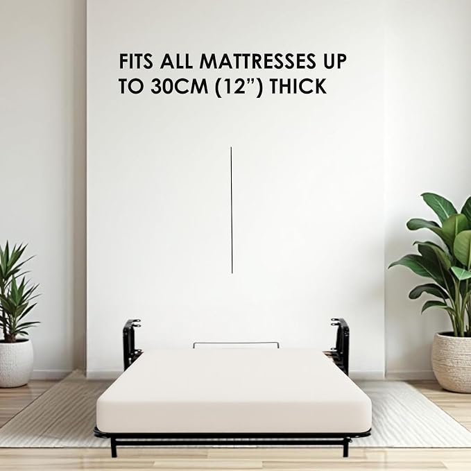 Murphy Bed - Murphy Bed Twin XL - Folding Bed - Vertical - 38" x 80" - Classic