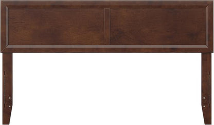 AFI, Sophia Adjustable Modern Queen Wood Headboard, Walnut