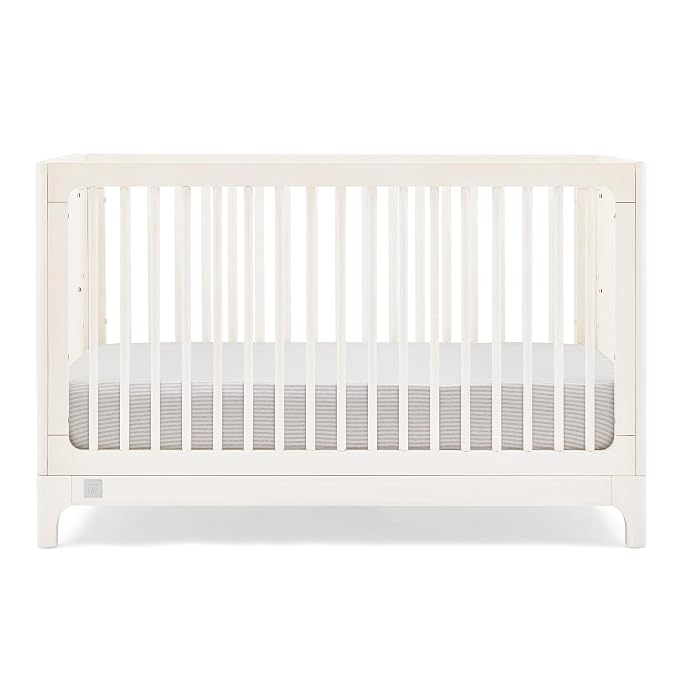 babyGap Wren 4-in-1 Convertible Crib by Delta Children - Greenguard Gold Certified, Antique White