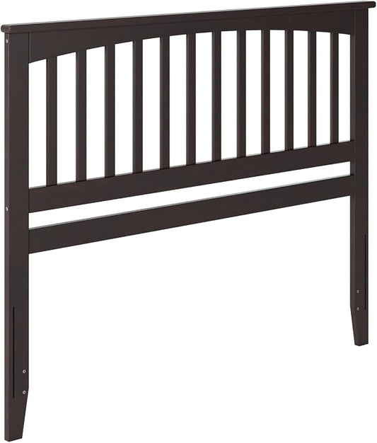 AFI, Mission King Solid Wood Headboard, Espresso