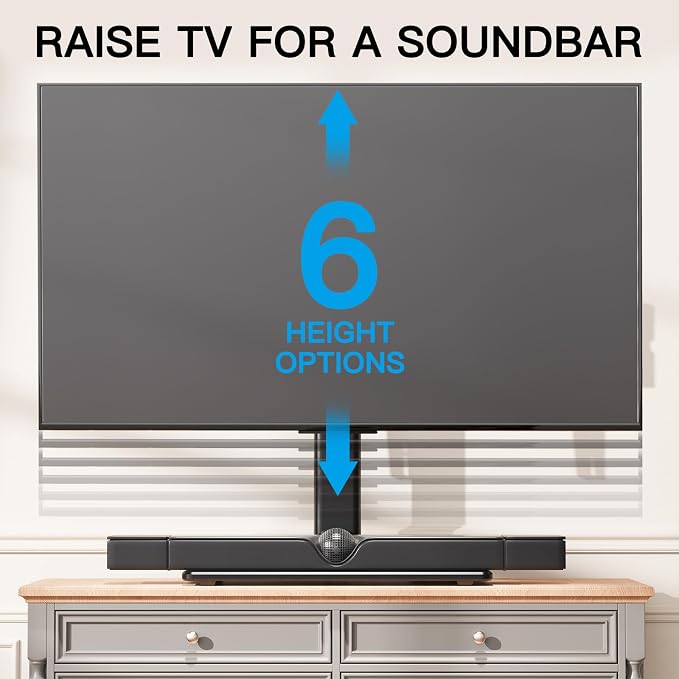 PERLESMITH Universal Swivel TV Stand Legs for 32-65 inch TVs up to 88lbs, Height Adjustable Table Top Stand Base, Television Mount Stands with Tempered Glass Base, Universal VESA 400x400mm, PSTVS17