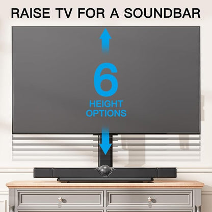 PERLESMITH Universal Swivel TV Stand Legs for 32-65 inch TVs up to 88lbs, Height Adjustable Table Top Stand Base, Television Mount Stands with Tempered Glass Base, Universal VESA 400x400mm, PSTVS17