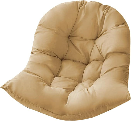 Hammock Swing Egg Chair Cushion Replacement, Hanging Basket Seat Pillow | Thick, 35.4 x 47.2 inches, High Elasticity Cotton, Soft Back Pads, Indoor, Outdoor, Garden, Office, Patio, Porch, Furniture