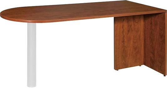 Lorell Peninsula, 66 by 30 by 29-1/2-Inch, Cherry