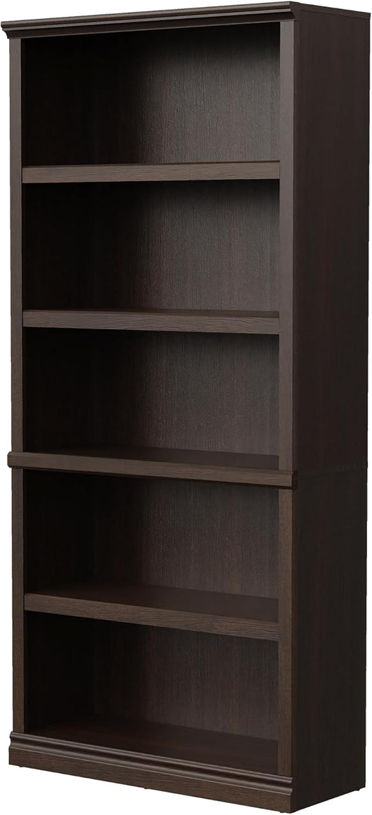 Bevfint Bookshelf, Open Storage 70 Inch Tall 5 Shelf Bookcase, Floor Standing Bookshelves and Bookcases, Book case for Farmhouse Library Office Bedroom Kids, Dark Cherry - 5 Tier