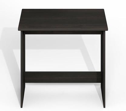 Furinno Simplistic 31-in Black Computer Desk with Drawers, Black Espresso | Small Office Desk, Rectangular Home Office Desk, Gaming Desk for Home Office, Bedroom, Study Room