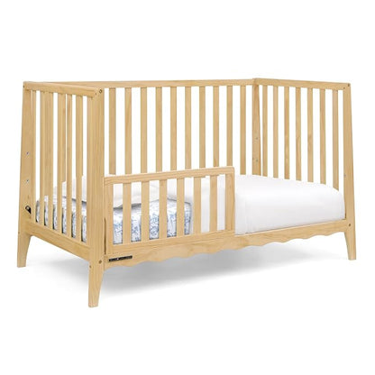 Delta Children Lulu 5-in-1 Convertible Crib, Converts to Toddler Bed, Daybed, Sofa & Full-Size Bed, Greenguard Gold Certified, Fits Standard Crib Mattress, 3 Mattress Heights for Baby, Natural