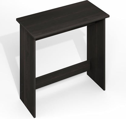 Furinno Simplistic 31-in Black Computer Desk with Drawers, Black Espresso | Small Office Desk, Rectangular Home Office Desk, Gaming Desk for Home Office, Bedroom, Study Room