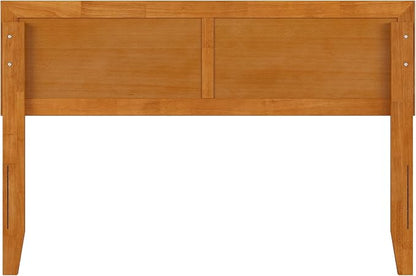 AFI, Sophia Adjustable Modern Full Wood Headboard, Light Toffee
