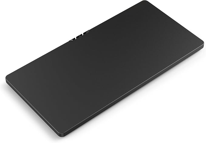 Marsail Whole Piece 48"x24" Desktop 0.6" Thickness, Rectangular Black Board for Electric Standing Desk