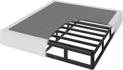 OSASET Queen Box Spring, 7 Inch Box Spring for Queen Bed, 3000 lbs Heavy Duty Metal Frame Mattress Foundation with Fabric Cover, Easy Assembly-Noise Free