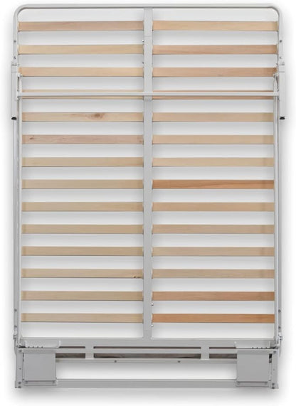 Wilding Wallbeds Deluxe Murphy Bed Frame (Full) Vertical Wallbed, Powder-Coated Steel Frame for Folding Cabinet, Pull-Out Bed, Hidden Bed