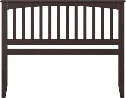 AFI, Mission King Solid Wood Headboard, Espresso