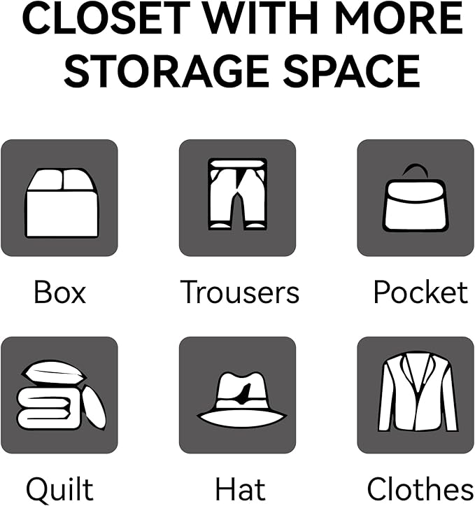 COFaR Black Metal Wardrobe Closet, Reversible 2-Section Design with Hanging Rod & Adjustable Shelves, 71" Freestanding Armoire Cabinet with Top Storage Space