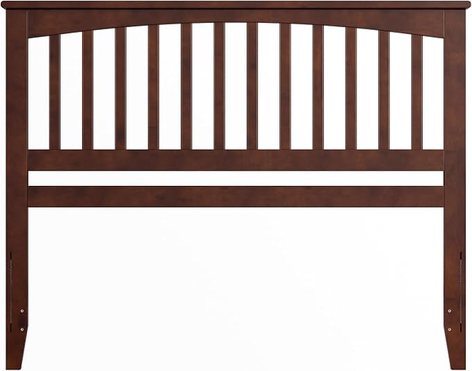 AFI, Mission Queen Solid Wood Headboard, Walnut