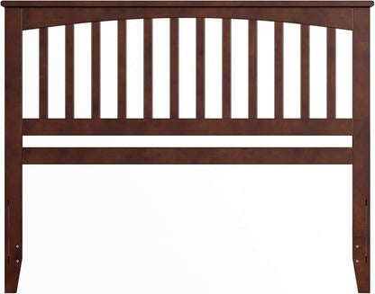 AFI, Mission Queen Solid Wood Headboard, Walnut