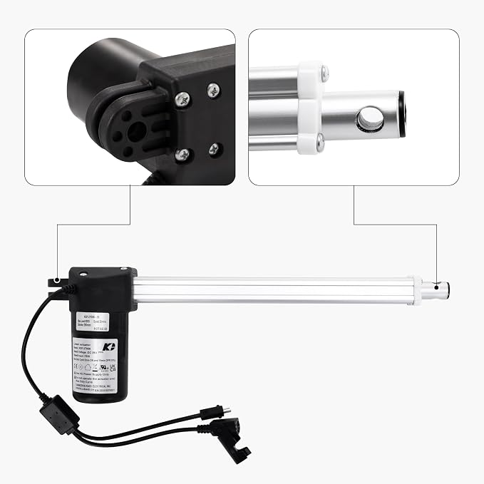 KDYJT006-20 Kaidi Linear Actuator KDYJT006 20 Recliner Chair Sofa Motor Replacement Electric Part