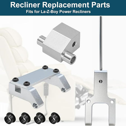 Metal Toggle Drive Connector Kit & Metal Drive Toggle and Clevis Mount Power Recliners, Compatible with La-Z-Boy/Lazyboy Power Recliners