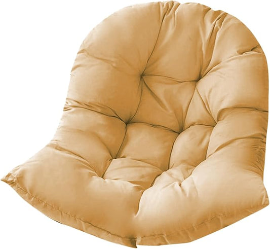 Hammock Swing Egg Chair Cushion Replacement, Hanging Basket Seat Pillow | Thick, 31.5 x 43.3 inches, High Elasticity Cotton, Soft Back Pads, Indoor, Outdoor, Garden, Office, Patio, Porch, Furniture