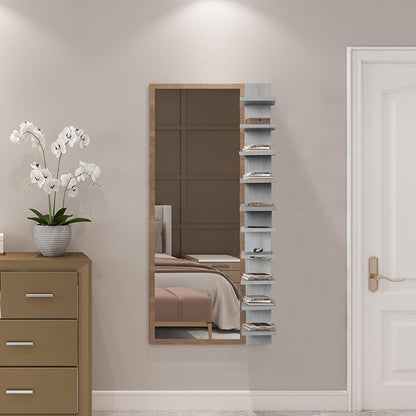 Homaterial 5 Tier Wall Shelf, Floaing Lack Shelf for Storage, Display Shelf Modern Room Home Wall Decor