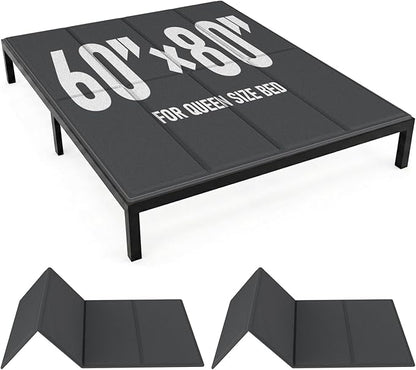 Bunkie Board Queen Size (60x80''), 10mm Bed Boards for Under Mattress, Breathable, Noise Minimizing, Moisture Resistant Bunkieboards, Heavy Duty Bed Support Board for Platform & Slatted Frames