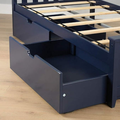 Max & Lily Under Bed Storage Drawers, Blue