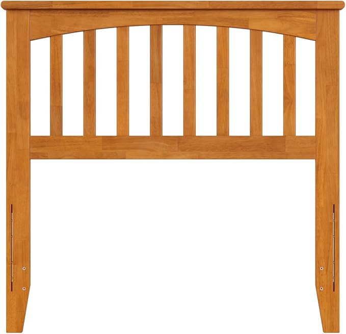 AFI, Mission Twin Solid Wood Headboard, Light Toffee