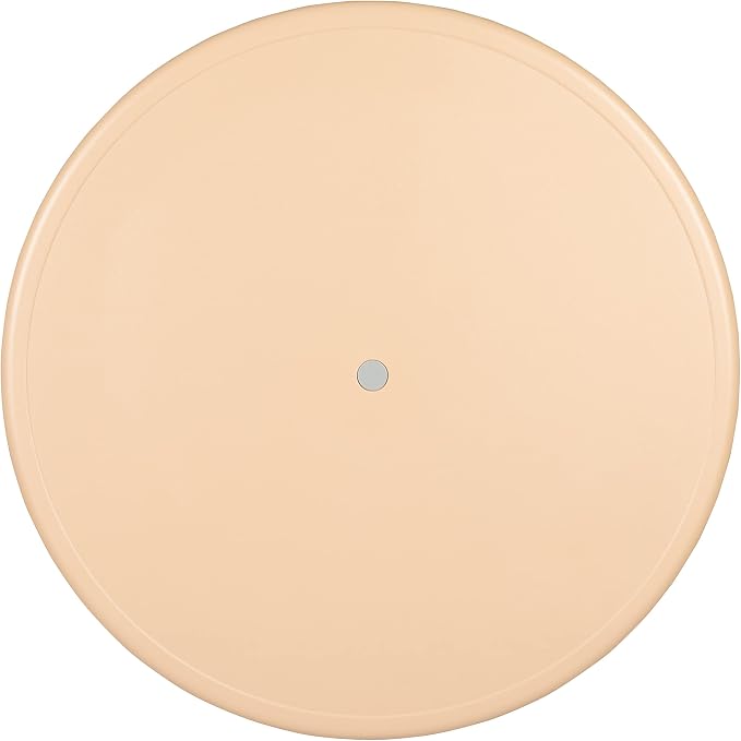 Flash Furniture Wren 33" Round Natural Plastic Height AdjusTable with Rounded Safety Corners Activity Table with Rounded Safety Corners