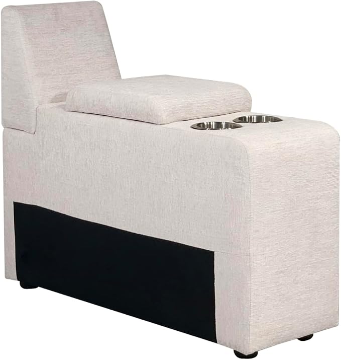 Ball & Cast 127" Modular Sectional Sofa,Modern Oversized Cloud Couch with Cup Holder&USB Port,7 Seat Convertible L-Shaped Chenille Sofas W/Ottoman,Pillows&Storage Box,Comfy Couch for Living Room,Beige