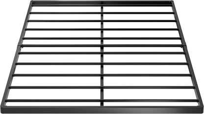Upcanso California King Box Spring Bed Base 2 Inch, Low Profile Metal Cal King Box Spring Bunkie Board 2 Inch, 3000 Lbs Max Weight Capacity Mattress Foundation, Noise-Free, Easy Assembly