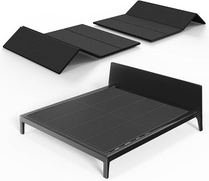 Breathable, Noise Minimizing, Moisture Resistant Bunkieboards,Low Profile Bed Support,Large Double Bed 10mm Bunkie Board, King Size 76x80''
