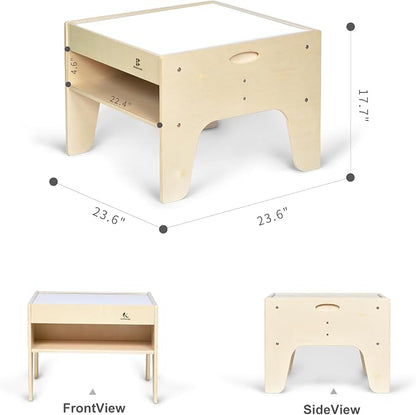 3-in-1 Versatile LED Sensory Light Table w/Storage for Kids - Preschool, Classroom & Playroom | Sensory Learning & Educational Play