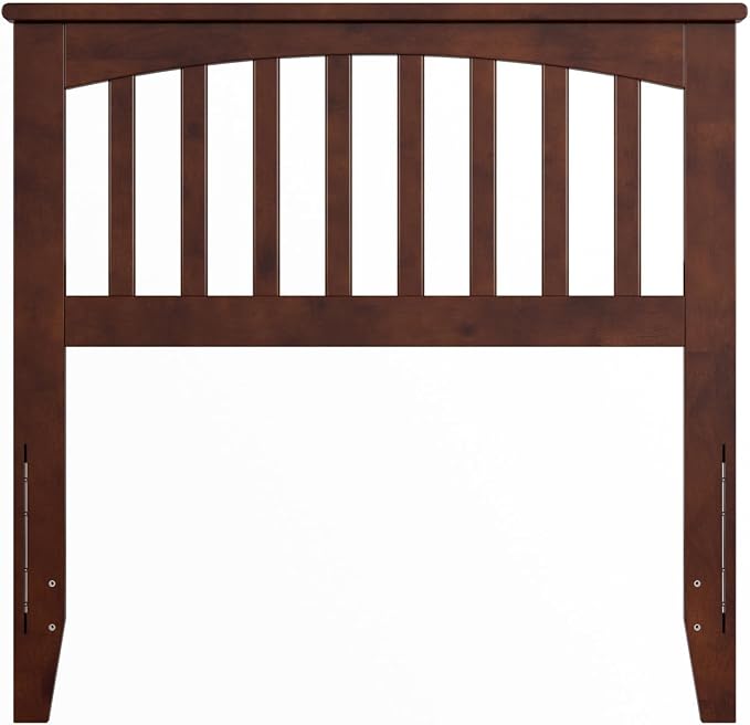 AFI, Mission Twin Solid Wood Headboard, Walnut