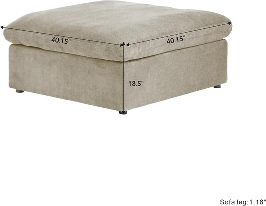 WJShome Ottoman, Modular Sectional Sofa,Minimalist Sofa Couch for Modern Living Room Sofa Sets for Office House