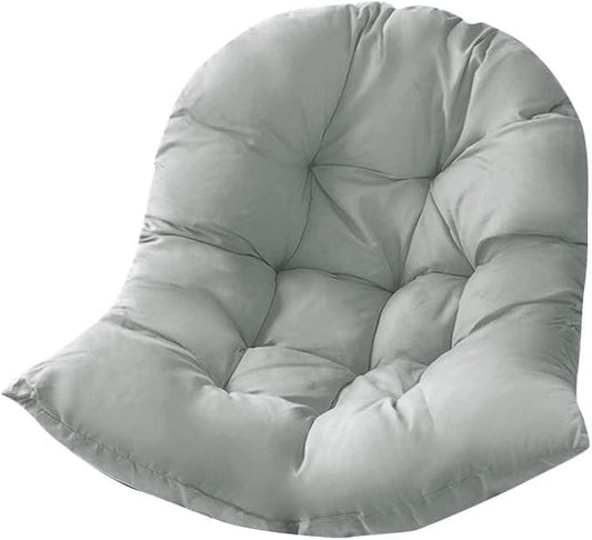 Hammock Swing Egg Chair Cushion Replacement, Hanging Basket Seat Pillow | Thick, 35.4 x 47.2 inches, High Elasticity Cotton, Soft Back Pads, Indoor, Outdoor, Garden, Office, Patio, Porch, Furniture