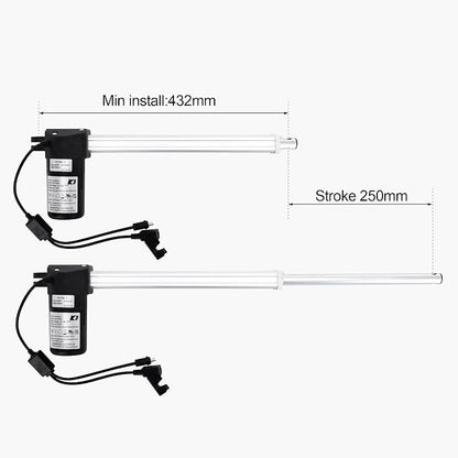 KDYJT006-20 Kaidi Linear Actuator KDYJT006 20 Recliner Chair Sofa Motor Replacement Electric Part