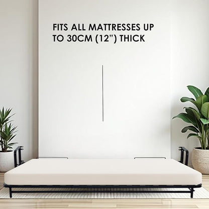 Murphy Bed - Murphy Bed Queen - Folding Bed - Horizontal - 55" x 75" - Classic