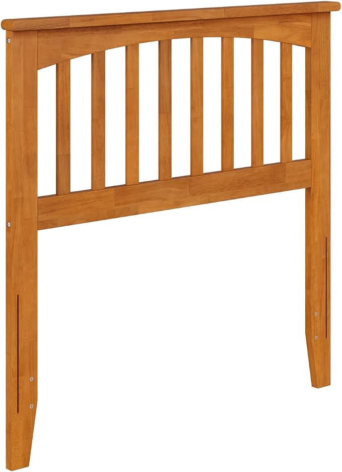 AFI, Mission Twin Solid Wood Headboard, Light Toffee