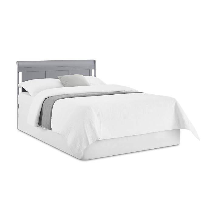 Simmons Kids Carter 6-in-1 Convertible Crib - Greenguard Gold Certified, Grey