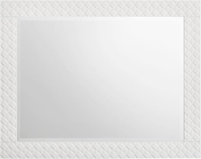 Coaster Home Furnishings Ives Contemporary 5-Piece Bedroom Set Queen Size LED Panel Bed Frame 57-inch Headboard White High Gloss 224941Q-S5
