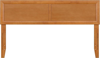 AFI, Sophia Adjustable Modern Queen Wood Headboard, Light Toffee
