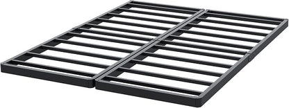 Lutown-Teen 2 Inch Split Cal King Box Spring Low Profile, Heavy Duty Metal Bunkie Board California King, Easy Assembly, Noise Free