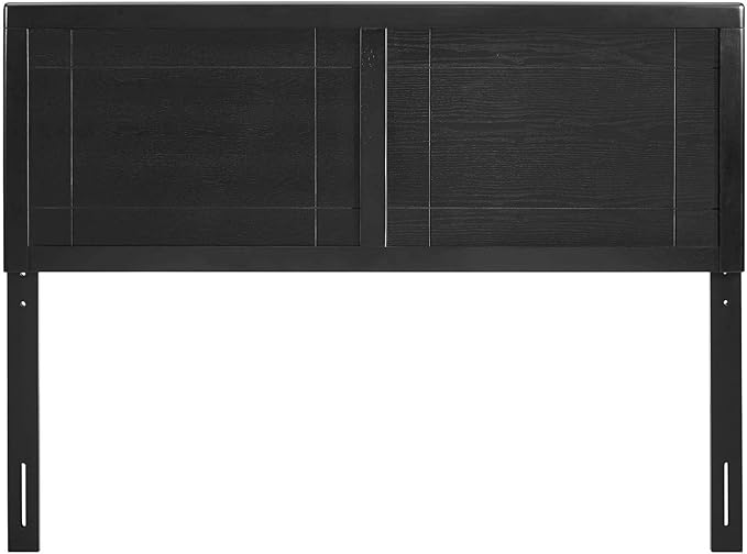 Modway MOD-6220-BLK Archie Twin Wood Headboard, Black