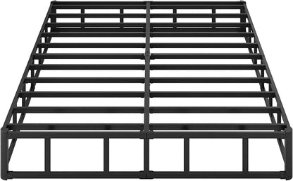 Yicensen 10 Inch High Profile King Box Spring Heavy Duty Metal King Size Box Spring with Fabric Cover, Sturdy Mattress Foundation, Easy Assembly, Noise Free, Black