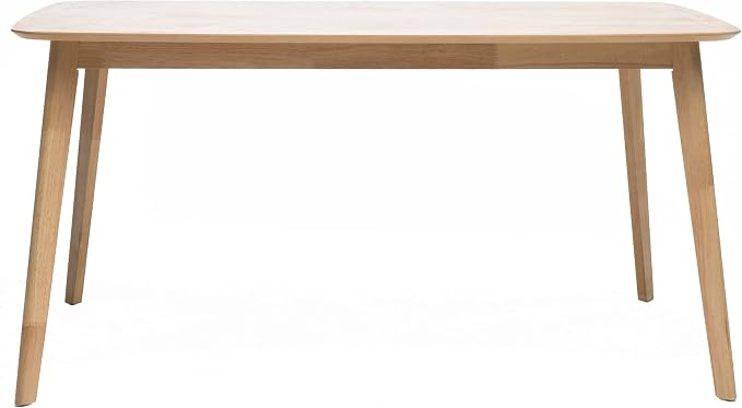 Christopher Knight Home Nyala Wood Dining Table, Natural Oak Finish